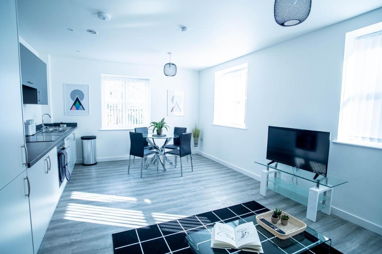 Luxury Apartments Available Next To Train Station - The Wallgate Apartments Wigan - Free Parking Exterior foto